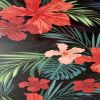 Evelatus Universal  Red Flowers Along With Ferns Colorful Film for Cutter