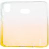 Evelatus Samsung  Galaxy A20e Gradient TPU Case Gold