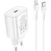 LĀDĒTĀJS Hoco TYPE C PD 25W QC3.0  LIGHTNING 8-PIN JETTA N22