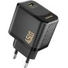 Dudao   Dudao A28 45W GaN USB-C Wall Charger - Black Black
