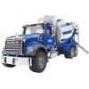 BRUDER MACK Granite concrete mixer truck - 02814