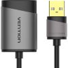 External USB Sound Card Vention CDKHB, TRS 3.5mm, 0.15m (gray)
