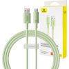 Fast Charging cable Baseus USB to USB-C Habitat Series 1m 100W (green)