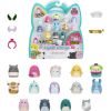 SQUISHMALLOWS SQUISH-A-LONGS figūriņas, 14 gab., 2,5 cm