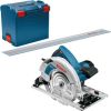 Bosch Hand-held circular saw GKS 85 G Professional (blue, 2200 watts, L-BOXX, guide rail FSN 1400)