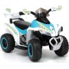 Lean Cars Quad na Akumulator GTS1188-A Biały Policyjny