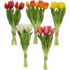 Artificial flower FLOWERLY H30cm 5pcs tulips, mix