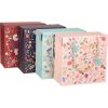 Gift bag BOXY L, 27x27x13cm, mix