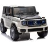 Lean Cars Battery-powered car Mercedes EQG 4x4 White