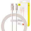 Fast Charging cable Baseus USB to USB-C Habitat Series 1m 100W (pink)