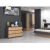 Top E Shop Topeshop M6 120 ANTRACYT/ART chest of drawers