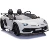 Lean Cars Auto na akumulator Lamborghini Aventador SX2028 Biały