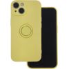 iLike Samsung  Galaxy A35 5G Finger Grip case Yellow