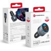 Forcell   F-Energy Alu car charger 2 x Type C+USB A PD QC4.SFC 2.0 4.5A 85W