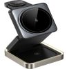 Acefast   E20 desktop 3-in-1 wireless charging holder Black