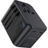 Universal Travel Charger Choetech PD5009 65W 2xUSB-C/USB-A black