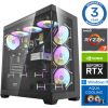 INTOP AQUA Ryzen 7 7700X 16GB DDR5 1TB SSD M.2 NVME RTX5060Ti 8GB WIN11