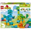 Lego Duplo 3 w 1 Dinozaury na kółkach (10451)