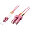 CABLE FIBRE OPTIC LC/SC OM4/1M 46360 LINDY