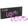 Manta SNL02PKT Style Neon Lights  LOVE Pink