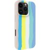 Evelatus Apple  iPhone 16 Pro Multi-Colored Silicone Case With MagSafe Beige Cream