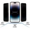 iLike Samsung  GALAXY S23 ULTRA TEMPERED PRIVACY GLASS Black