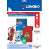 Lomond PET Laserjet Film Self Adhesive Transparent Glossy A4, 25 sheets