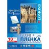 Lomond PET Film for laser printers, Transparent Clear Glossy, Self-Adhesive A4, 10 sheets