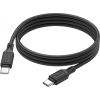 Hoco   X90 Cool 60W silicone charging data cable for Type-C to Type-C Black