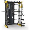 Daudzfunkcionālais trenažieris CYKLOP 5 SMITH MACHINE WITH WEIGHT STACK SEMI COMERCIAL HMS Kompleksie trenažieri