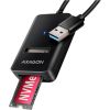 AXAGON ADM2-AM USB-A 3.2 Gen2 - 1x NVMe/SATA SDD Adapter