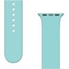 iLike   Strap APS Silicone Band for Watch 8 / 7 / 6 / 5 / 4 / 3 / 2 / SE (41 / 40 / 38mm) Strap Watch Bracelet Light Blue