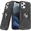 Wozinsky Apple  iPhone 12 Pro Max Ring Armor Case Kickstand Tough Rugged Cover Black