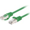 PATCHCORD KAT.6 FTP 0.25M ZIELONY FLUKE PASSED LANBERG 10-PACK