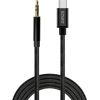 Kabelis SAVIO USB-C – MiniJack 3.5 mm 1m