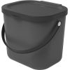 ROTHO Albula Anthracite - waste sorting container - 6l