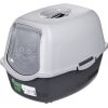 DIAMENTIQ BAYA light grey/dark grey -  cat litter box - 55,5 x 40 x 38,7 cm