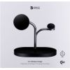 Samsung GP-PWU024WIABW mobile device charger Headset, Smartphone, Smartwatch Black, Silver USB Wireless charging Indoor