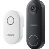 Reolink D340W - 5MP Video Doorbell with Chime, 2.4/5 GHz Wi-Fi, Person Detection, Two-Way Audio, Works with NVRs