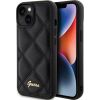 Guess Quilted Metal Logo Case Защитный Чехол для Apple iPhone 15