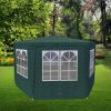 Saska Garden PA6 NAMIOT OGRODOWY PAWILON  6 ŚCIAN  PE  GREEN