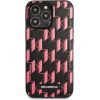 Karl Lagerfeld Apple  iPhone 13 Pro Monogram Plaque Case Black Pink