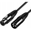 Mozos Kabel mikrofonowy XLR - XLR 3m (MCABLE-XLR-FTM)