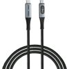 Kabelis Verbatim USB-C to USB-C display 240W 40 Gbps 120 cm
