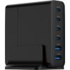 Lādētājs Gembird Universal USB charger 6-port 75W GaN