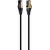 Kabelis Gembird S/FTP Cat. 8 LSZH Patch Cord Black 2 m