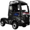 Lean Cars Electric Ride-On Car Mercedes Actros Black Painted MP4