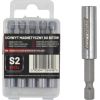 AWTools MAGNETIC SCREWDRIVER BIT HOLDER SET 1/4'' 60mm 5pcs