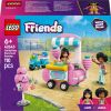 LEGO Friends Stoisko z watą cukrową i skuter 4 szt. (42643)