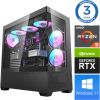 INTOP Ryzen 5 7500F 16GB DDR5 1TB SSD M.2 NVME RTX4070 SUPER 12GB WIN11